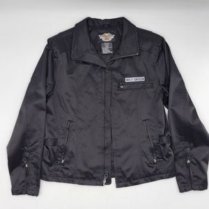 Harley Davidson Womans Motorcycle Jacket Size Medium